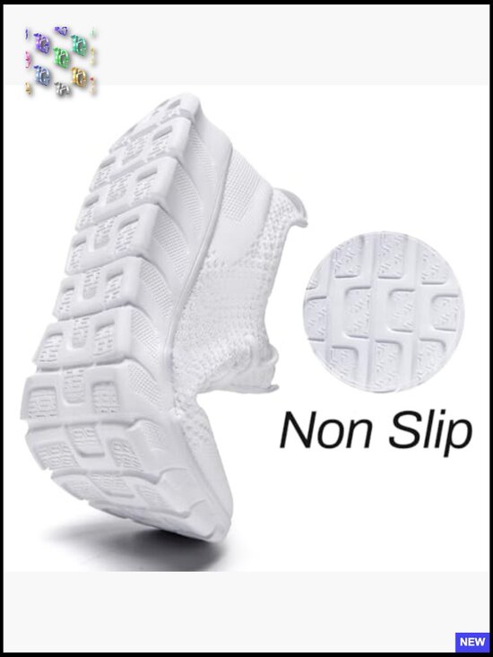 Men\'s Athletic Sneakers Lightweight Breathable Mesh Slip On Running Shoes main image 4